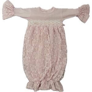 Pink Infant Gown